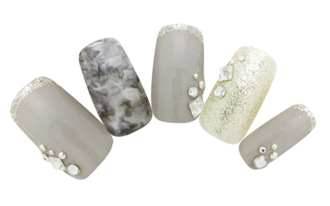 グレイティッシュマーブル