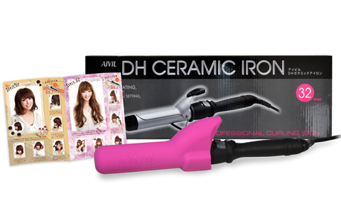 アレンジブック付ヘアアイロンで、かわいくなろう