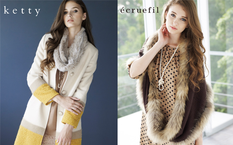 ketty・ecruefilから、パーティシーンにもデイリーにも大活躍なアイテムをプレゼント！年末年始のお出かけスタイルに差をつけよう♪