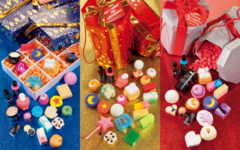 カラフルでかわいい！　LUSHのクリスマスギフト