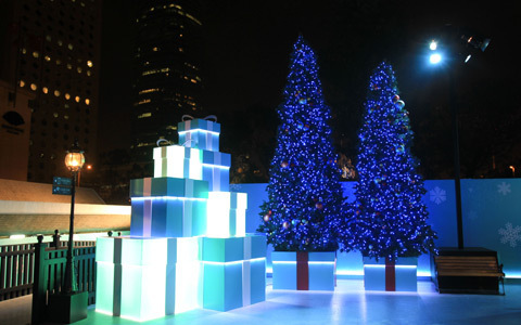 イルミネーションがロマンティック！「香港ウインター･フェスタ」開催中