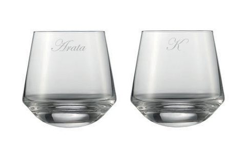 世界にひとつだけのグラスを、ツヴィーゼルから