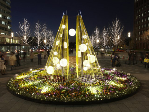 復興の祈りを込めた、希望の明かり