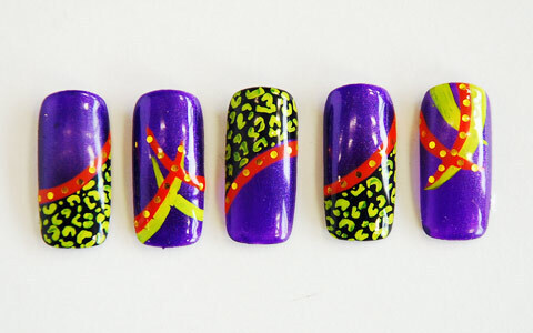 和柄アレンジネイル