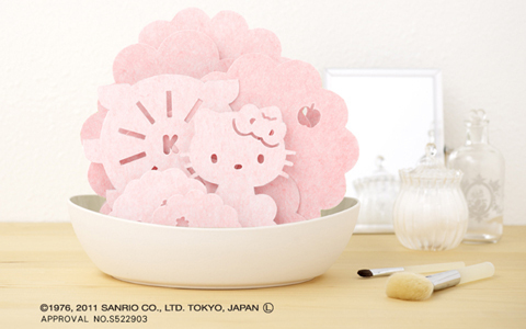 ディズニーやハローキティも！電気を使わない自然加湿器ルームミスト