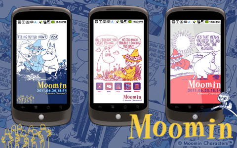 【きせかえ×キセカエ】ムーミン、アクビちゃんが登場！2011年12月人気きせかえランキング