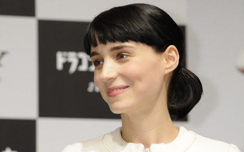 アカデミー賞ノミネート、ルーニー・マーラ来日『ドラゴン・タトゥーの女』来日記者会見