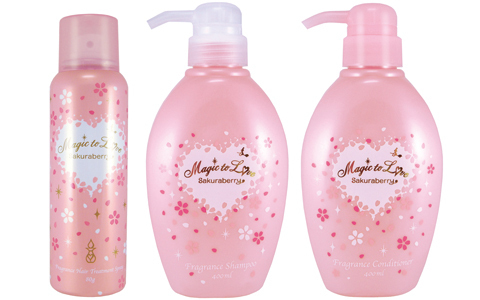 春らしい香りに胸キュン！　さくらの香りのヘアケアアイテムが登場