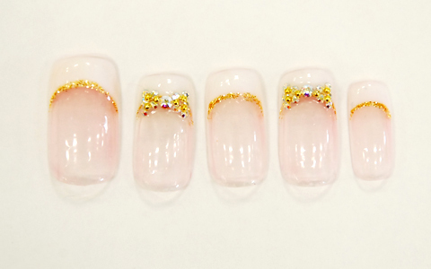 ジュエリーリボンネイル