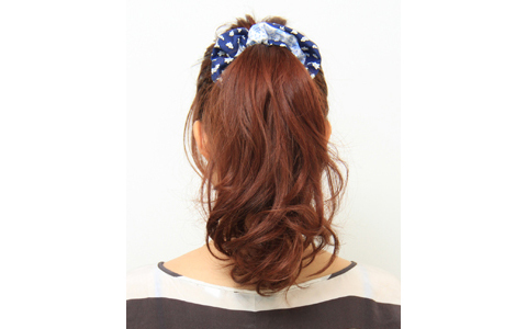 【簡単ヘアアレンジ】大人ポニーテール