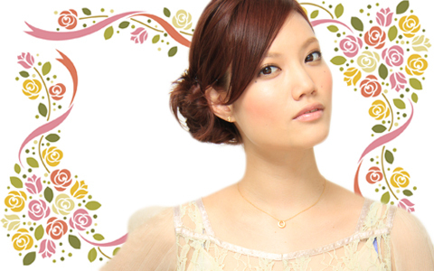 二次会・パーティにも◎　リュクスなシニヨンアレンジ