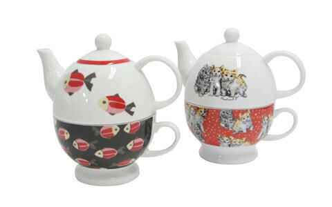 ポール & ジョー、ネコ＆魚柄のキッチン用品が登場！