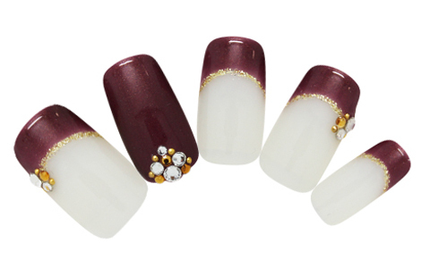 ブラウニーボジョレーネイル