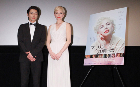 『マリリン　7日間の恋』ミシェル・ウィリアムズ来日レポート