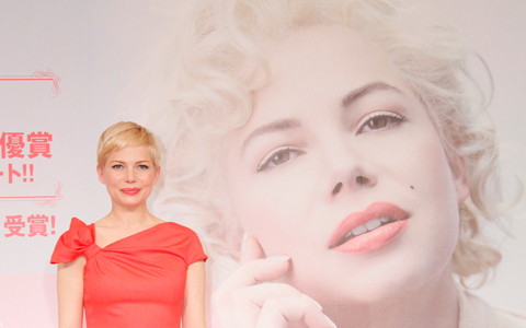 『マリリン　7日間の恋』ミシェル・ウィリアムズ来日レポート