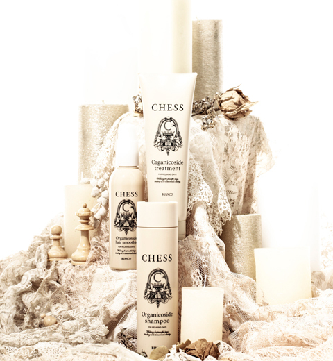 モルトベーネから、有名美容室とコラボしたヘアブランドCHESSデビュー