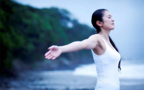 沖縄本島南西のリゾナーレ小浜島で、朝カフェ