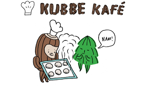 『キュッパのはくぶつかん』の刊行記念、吉祥寺moiカフェがキュッバに染まる