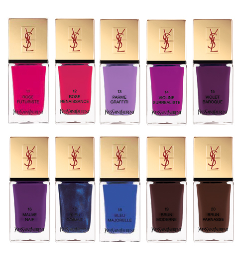 イブサンローランからニューネイルが登場！ 29色の中からお気に入りを見つけてみて