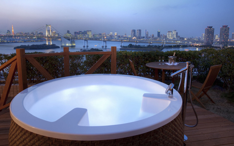 ホテル日航東京の、ジェットバス＆ガーデン付きスイートルーム宿泊プラン