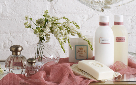 トッカから3種の香りのバス＆ボディーケアラインが登場