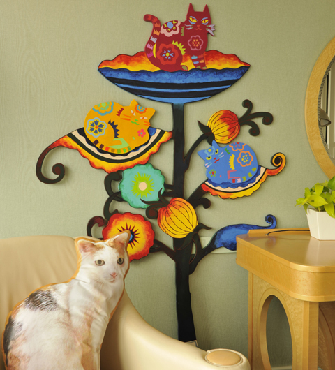 スイートルームが猫のへやに大変身