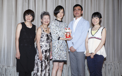 大ヒット上映中『レンタネコ』舞台挨拶