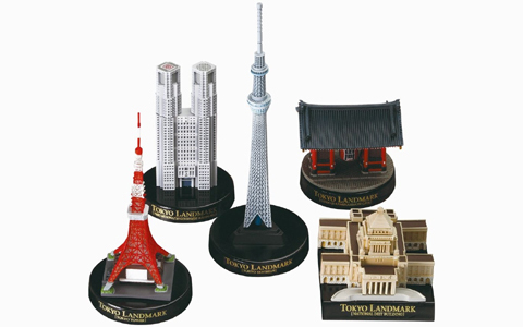 東京スカイツリーが手のひらサイズに