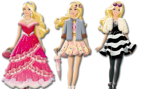 この歳から始めるバービー人形の着せ替え