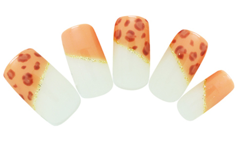 初めての豹柄におすすめネイル　スプリングアニマル