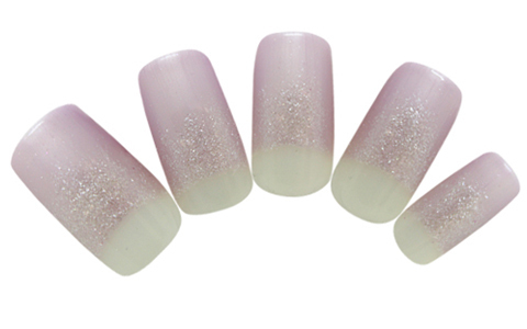 砂糖みたいなラメが上品　フレンチシュガー