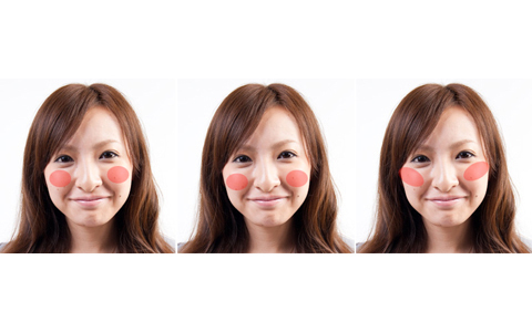 いつも同じ場所に入れてない？チークの入れ方の基本