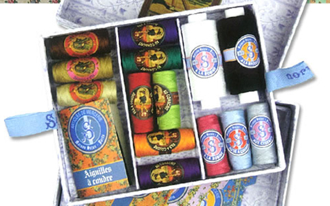 【プレゼントあり】レトロでとっても可愛いフランスの手芸セット