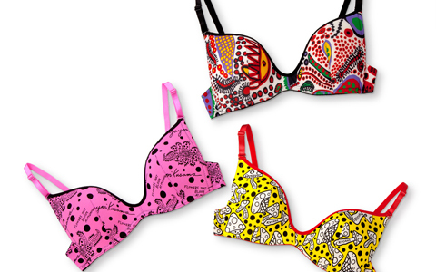 ワコールのウンナナクールから、前衛芸術家の草間彌生氏とのコラボランジェリーが登場！