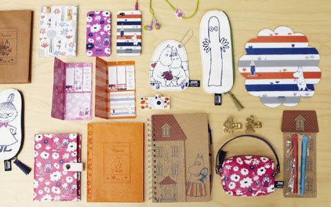 ムーミンの手帳や文房具で毎日をコーディネート