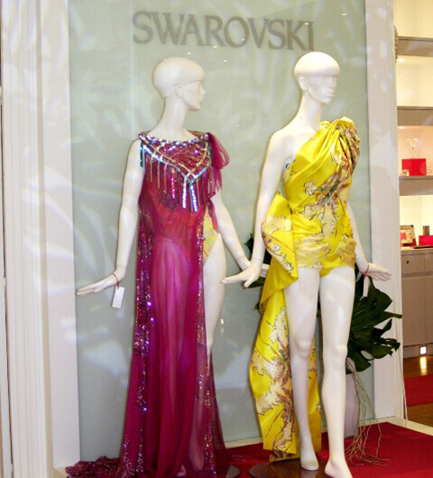 2013年春夏ファッショントレンドパリコレ速報【3】　スワロフスキー展示会