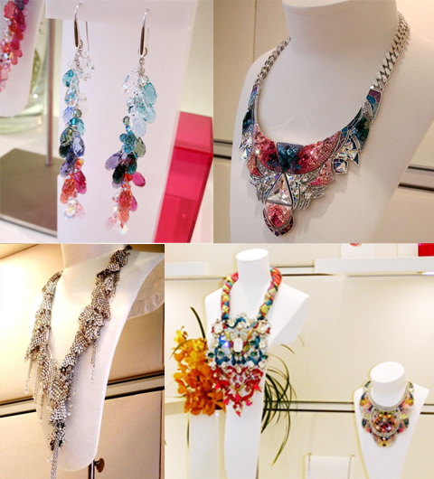 2013年春夏ファッショントレンドパリコレ速報【3】　スワロフスキー展示会