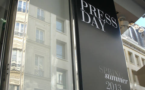 2013年春夏ファッショントレンドパリコレ速報【4】　TARA　JARMONの展示会