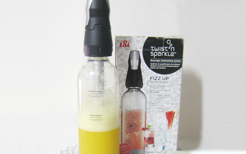 お家パーティーやダイエットに！　ちまたで話題の簡単にできるソーダ水づくりを試してみた