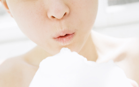 赤ちゃんにもつかえると評判の、京都茶石けん