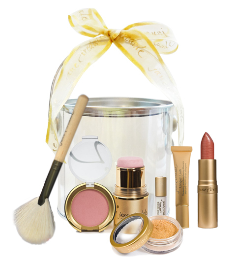 ペイント缶に入っている、キレイをあけて、ジェーン・アイルデールのクリスマスコフレ