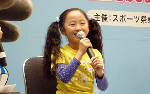 人気子役、望結ちゃんの夢は、演技のできるスケーター？　スポーツイヤーの幕開けイベント開催