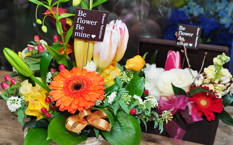 キングカズも推奨！ バレンタインは男性から女性に花束を！ フラワーバレンタイン　イベント開催