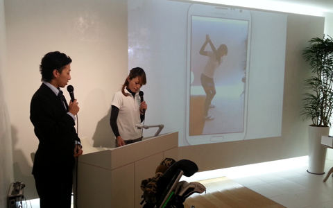 ゴルフ女子必見！　ゴルコンにも使えるGALAXY Note2の驚くべき機能とは