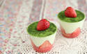 旬の味覚で簡単おやつ　～抹茶といちごの春色ティラミス～