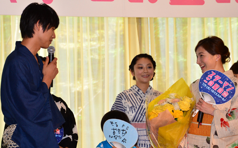 人気急上昇中、若手俳優の福士蒼汰、イケメンパワーで広末涼子と小池栄子が胸キュン