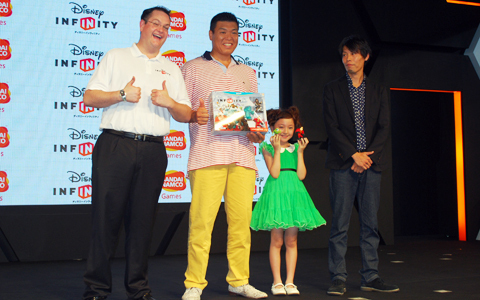 小川直也&谷花音が絶賛！　ディズニー好き必見、Wii U「ディズニーインフィニティ」発表会に潜入