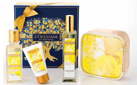 ロクシタンから幸せのおすそわけ！　来年の幸せを願うミモザのスペシャルキット