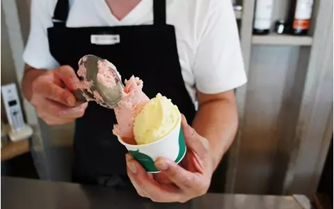 秋晴れは絶好のジェラート日和＠湘南のジェラテリアSE1