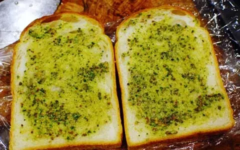 OL弁当レシピ『〆サーモンのジェノベ風サンドイッチ弁当』